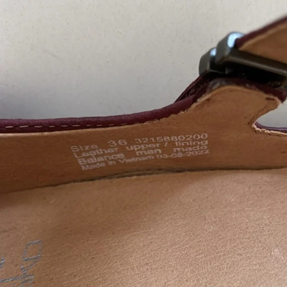 Worn twice 36-6.5 Dansko Callista Mary Jane Arch Support adjustabale Strap - Picture 8 of 13